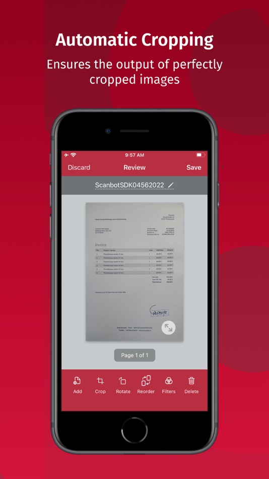 #3. Scanbot SDK: Document Scanning (iOS) 由: Scanbot SDK, Inc
