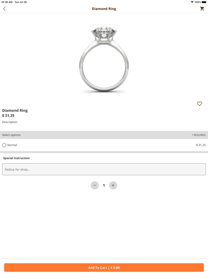 Online Jewelry Store