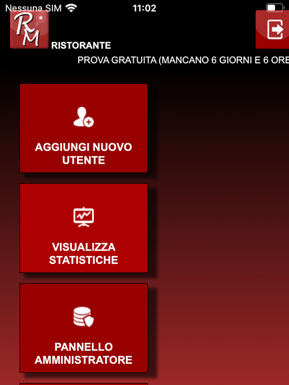 Gestione ristorante.