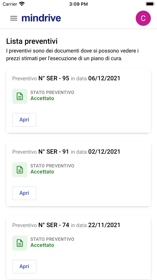 #3. Mindrive - Cloud del Paziente (iOS) 由: ANDILAB srl