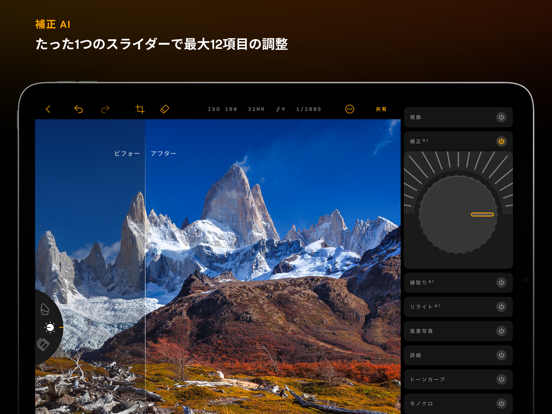 iPad用Luminar 写真編集ソフトのおすすめ画像1
