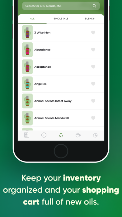 Essential Oils Young Living Screenshot