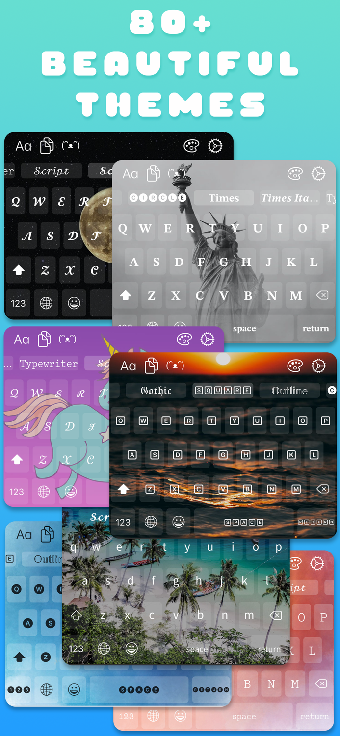 Custom Keyboard Fonts Fontsify