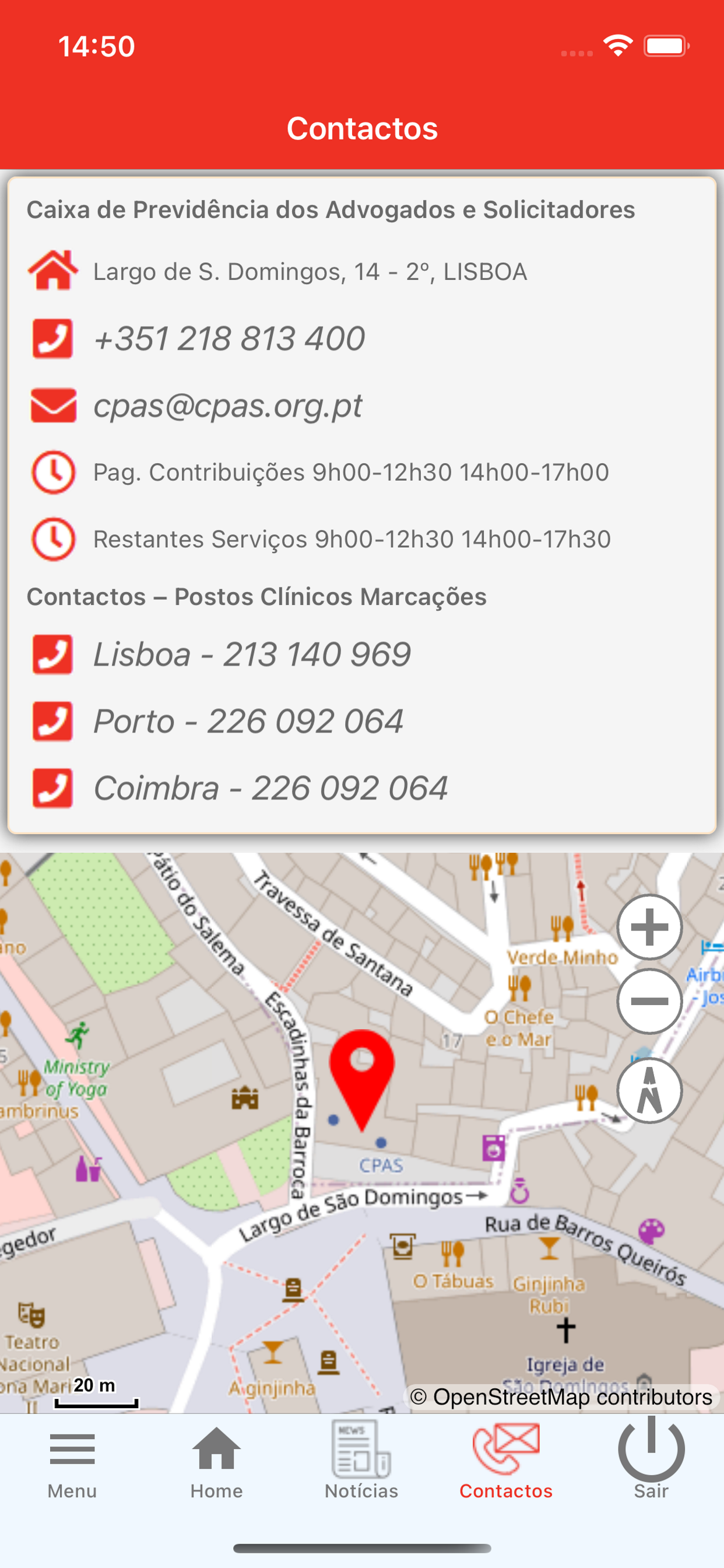 App Beneficiário CPAS