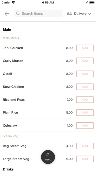 Blue Mountain Grill Screenshot