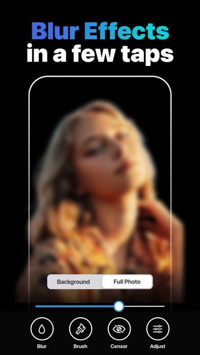 Blur Photo Effect Editor – BLR Screenshot 1 - AppWisp.com Blur Photo Effect Editor – BLR Screenshot 1 - AppWisp.com