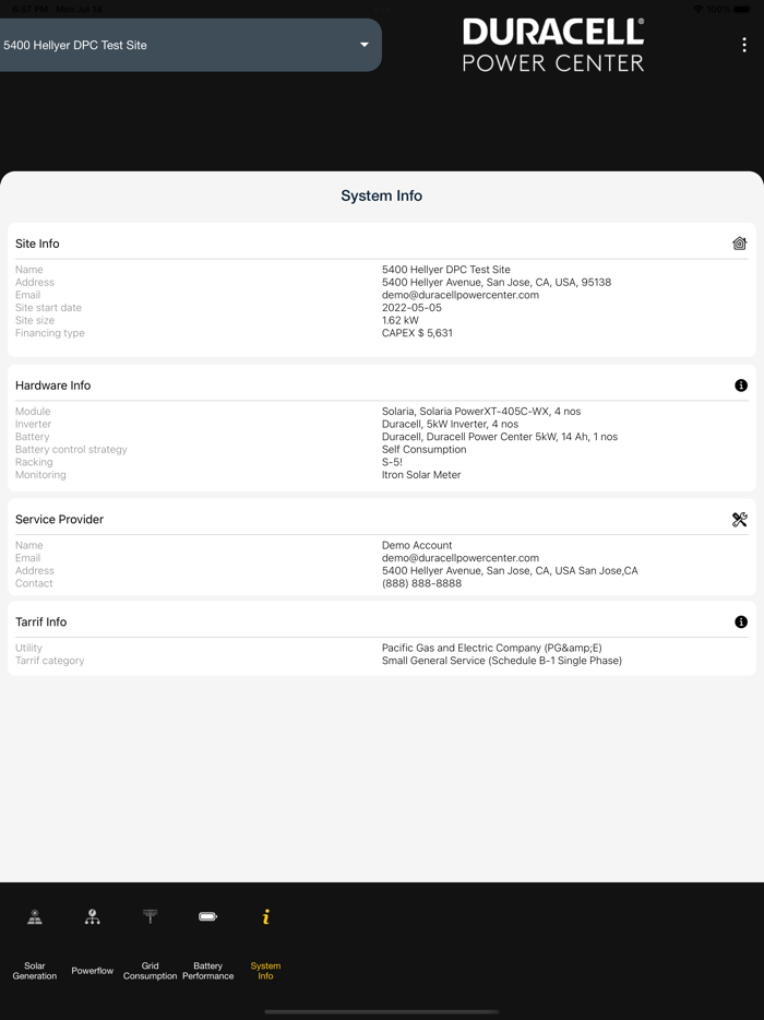 Duracell Home Energy Storage