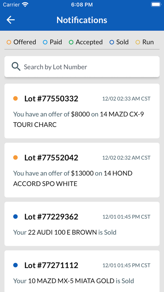 #3. Copart GO (iOS) 게시자: Copart, Inc.