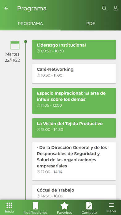 Encuentro Cultura Preventiva Screenshot