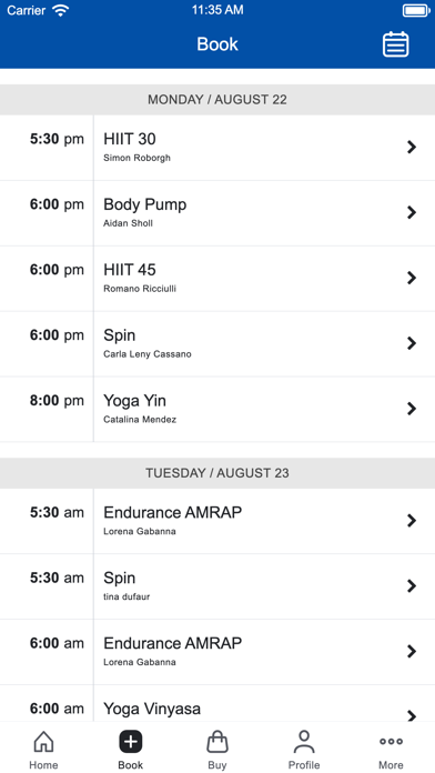 Titan Fitness Screenshot
