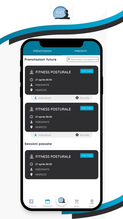 Studio Pilates Piraino Screenshot