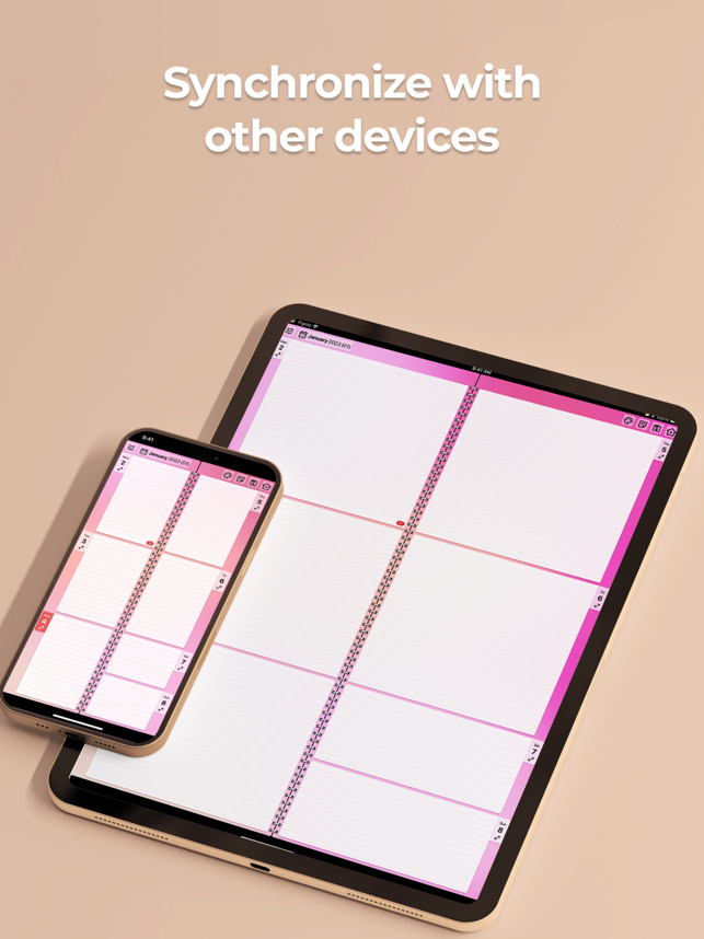 ‎Paper Planner, Diary, Screenshot ng Calendar