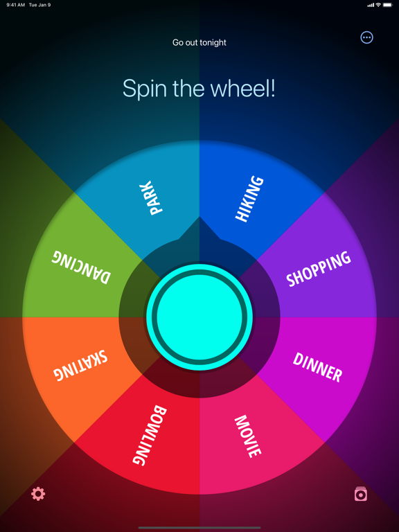 Screenshot #1 for Decide Now! — Random Wheel
