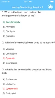 How to cancel & delete nursing terminology quiz 3