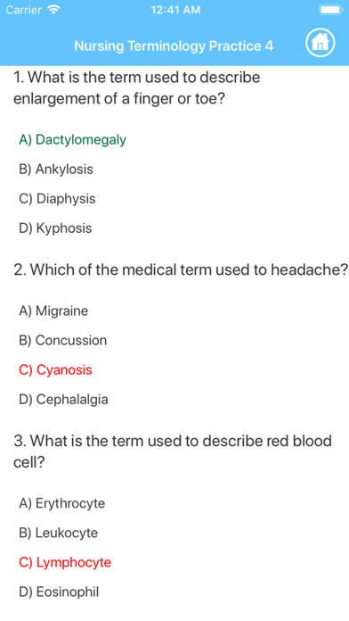 Nursing Terminology Quizのおすすめ画像5