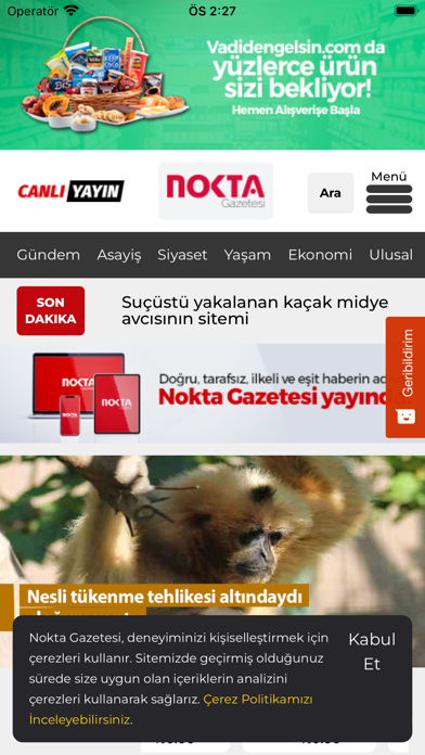 Nokta Gazetesi Screenshot