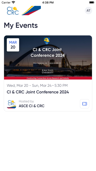 CI & CRC 24 Conference Compass Screenshot