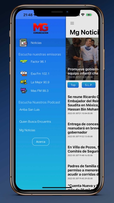 MG Comunicacion Screenshot