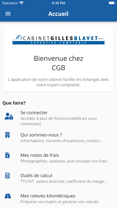 Cabinet Gilles Blavet Screenshot