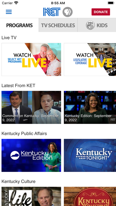 KET - Videos & Schedules Screenshot