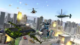 Game screenshot Flying Limo Car Robot: Flying hack