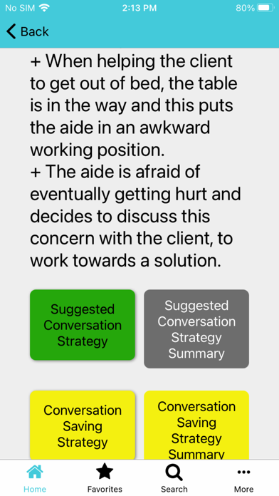 Home HealthCare Conversations Screenshot