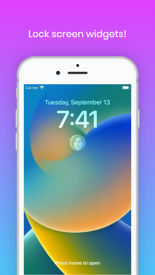 #4. Lock Screen Contact Widget Pro (iOS) By: Csaba Huszar