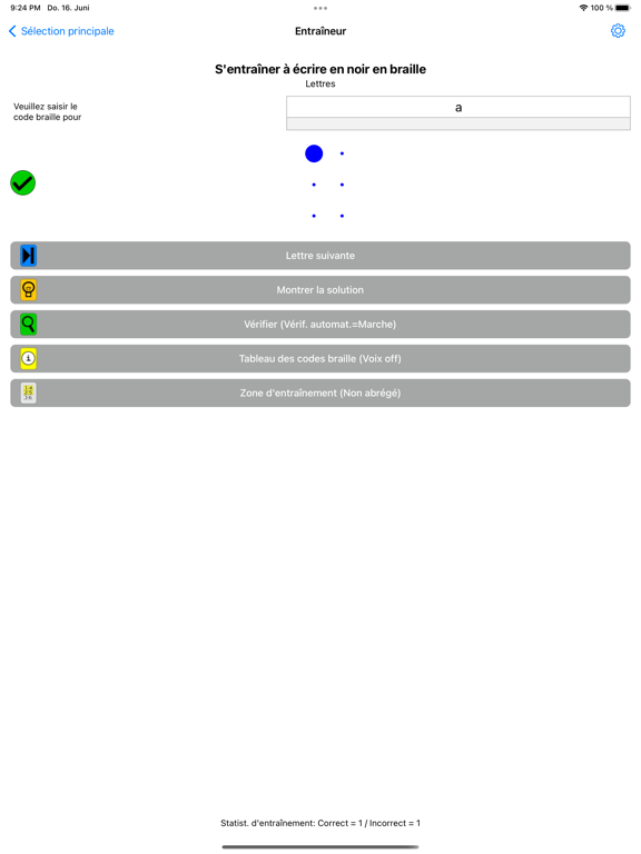 Screenshot #5 pour Braille Trainer