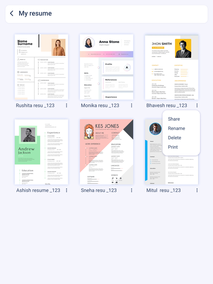 Resume Maker  CV Maker