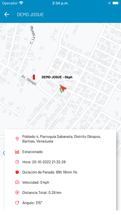 PERUGLOBAL GPS Screenshot