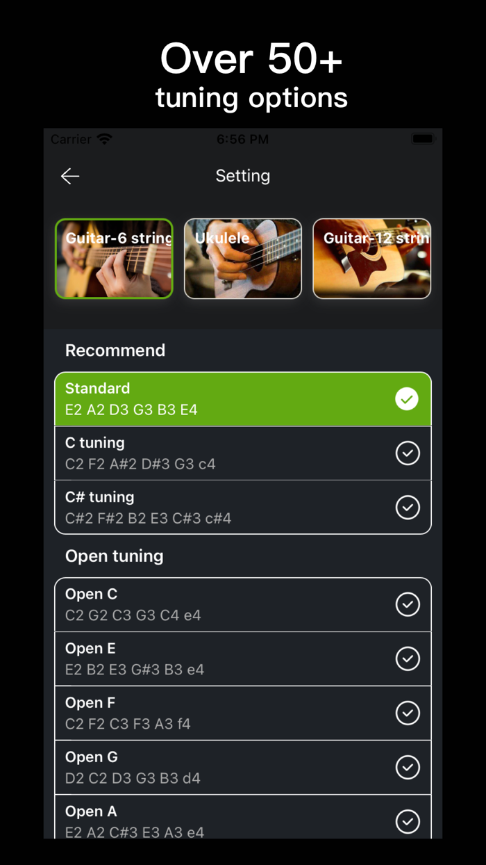Tuner-Guitar Ukulele tune