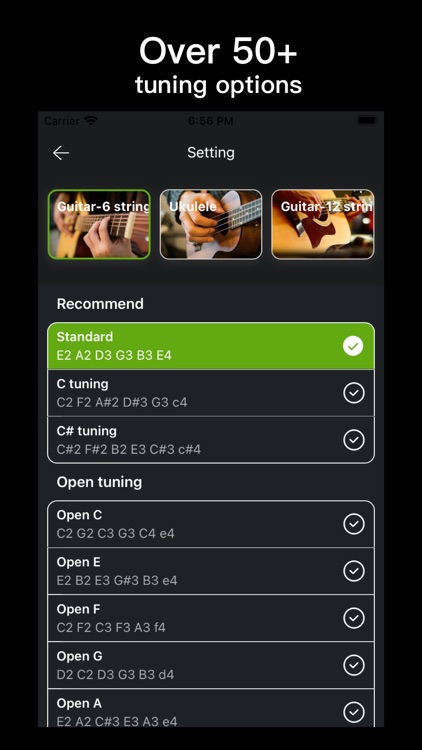 Tuner-Guitar Ukulele tune