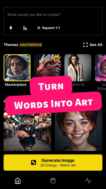 Masterpiece: AI Art Generator
