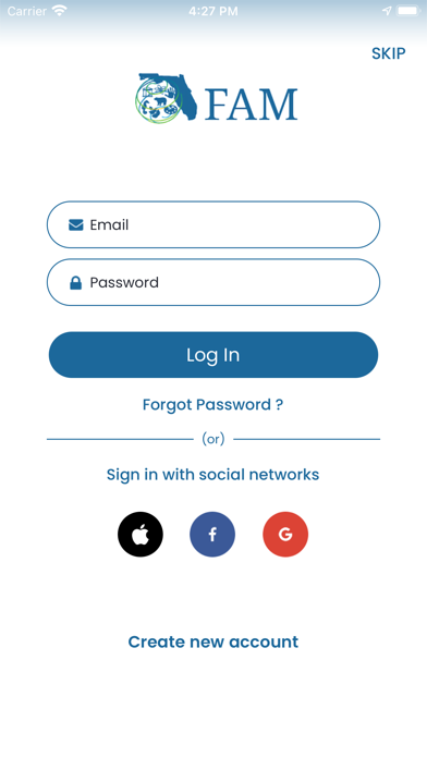 FAM Conf Screenshot