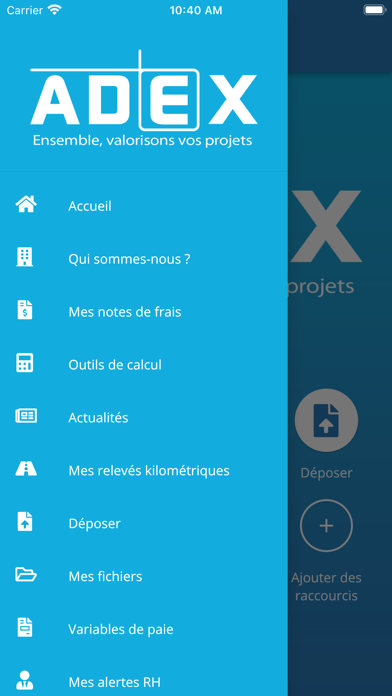 MyAdex Screenshot