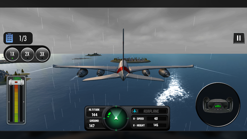 #5. Airplane Simulator-Pilot Game (iOS) 来自: Shaikh M Shaheel Shahzad