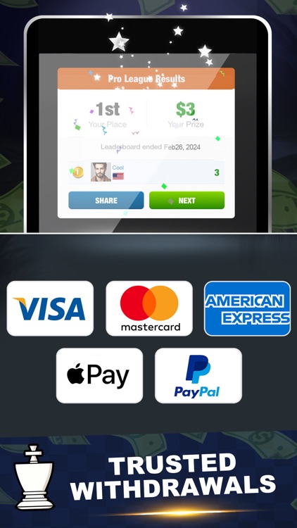 Larry King Chess: Win Money screenshot-6