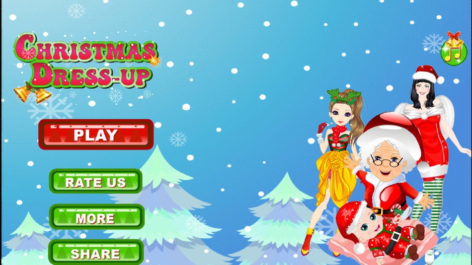 Christmas Game DressUp Girl HD - 1.1 - (iOS)
