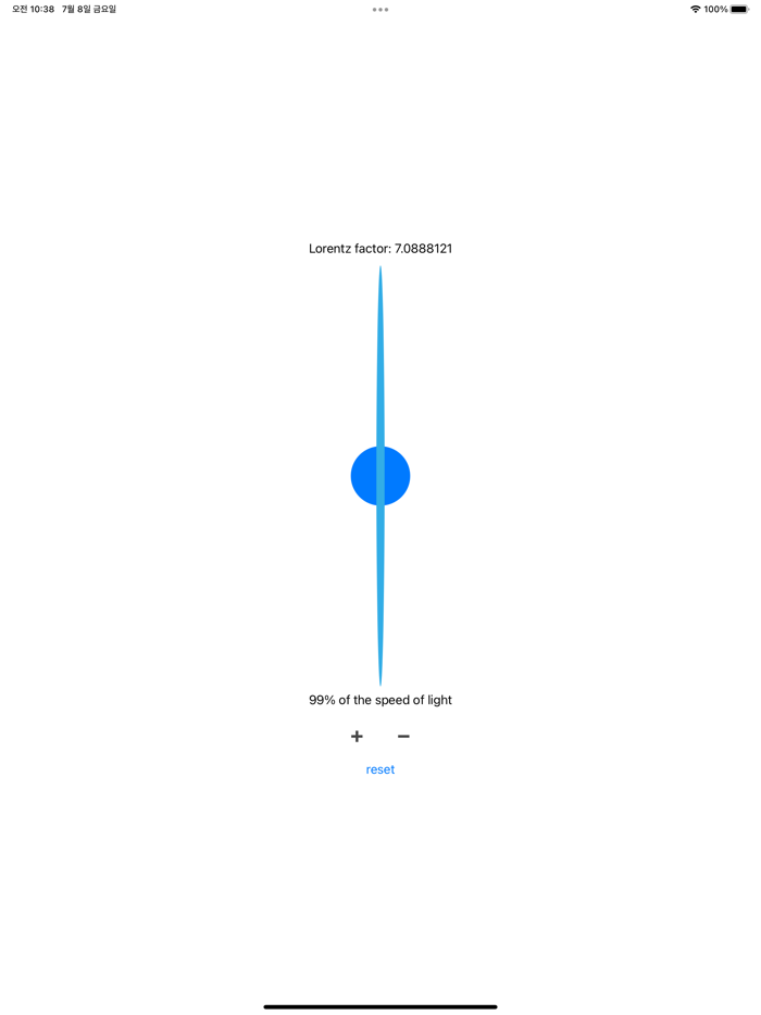 relativistic balloon