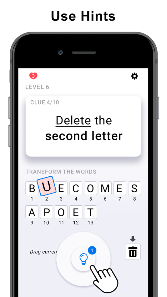 #5. Letter Steps: Word Game (iOS) 来自: Hitapps Games LTD