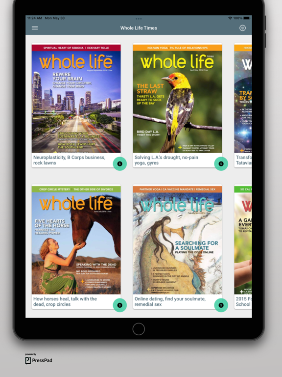 Screenshot #4 pour Whole Life Times magazine