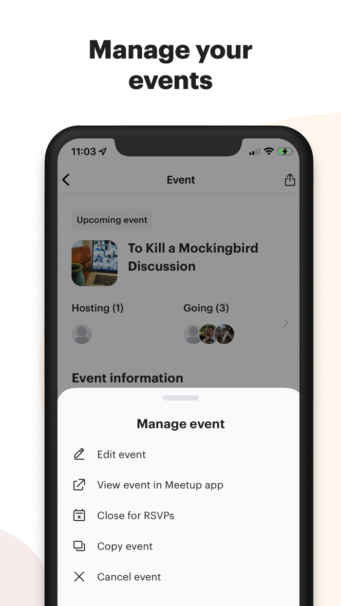 Meetup for Organizers