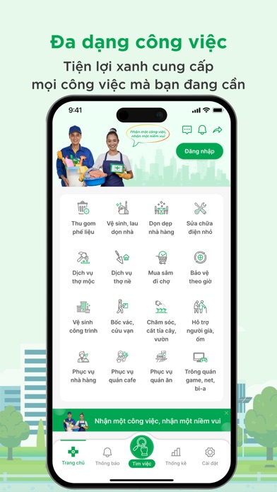 Tiện Lợi Xanh: Nhận việc Screenshot