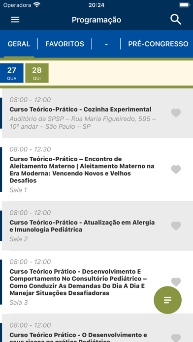Congresso Paulista Pediatria Screenshot