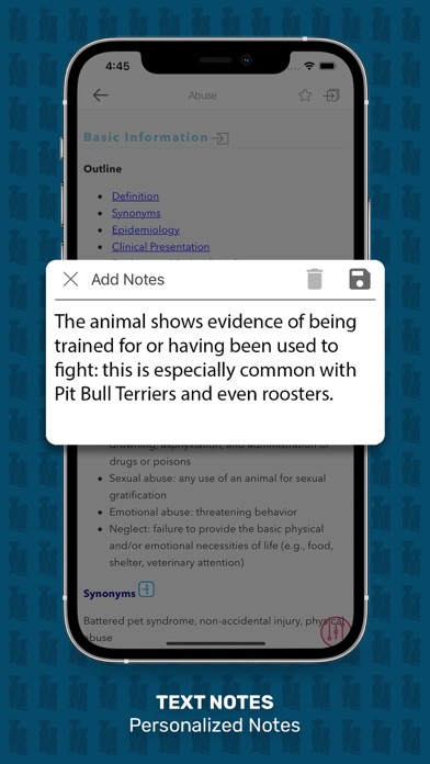 Veterinary Advisor: Dogs Cats Screenshot