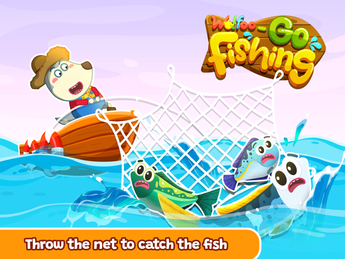 Wolfoo Fishing Game Fishtank