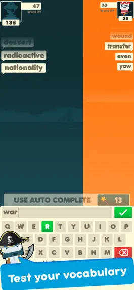 Game screenshot Word War - Word Battle Games mod apk