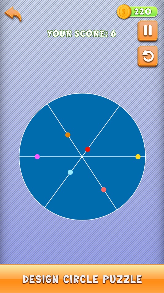 #3. Color Circle Design (iOS) 由: Makhdoom Aslam