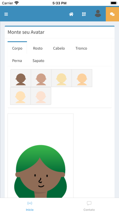 Pauta Educacional Screenshot