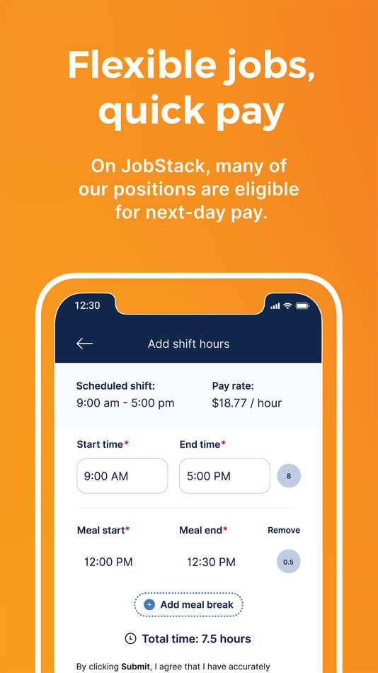 #3. JobStack for Work: Job Finder (iOS) By: Trueblue, Inc